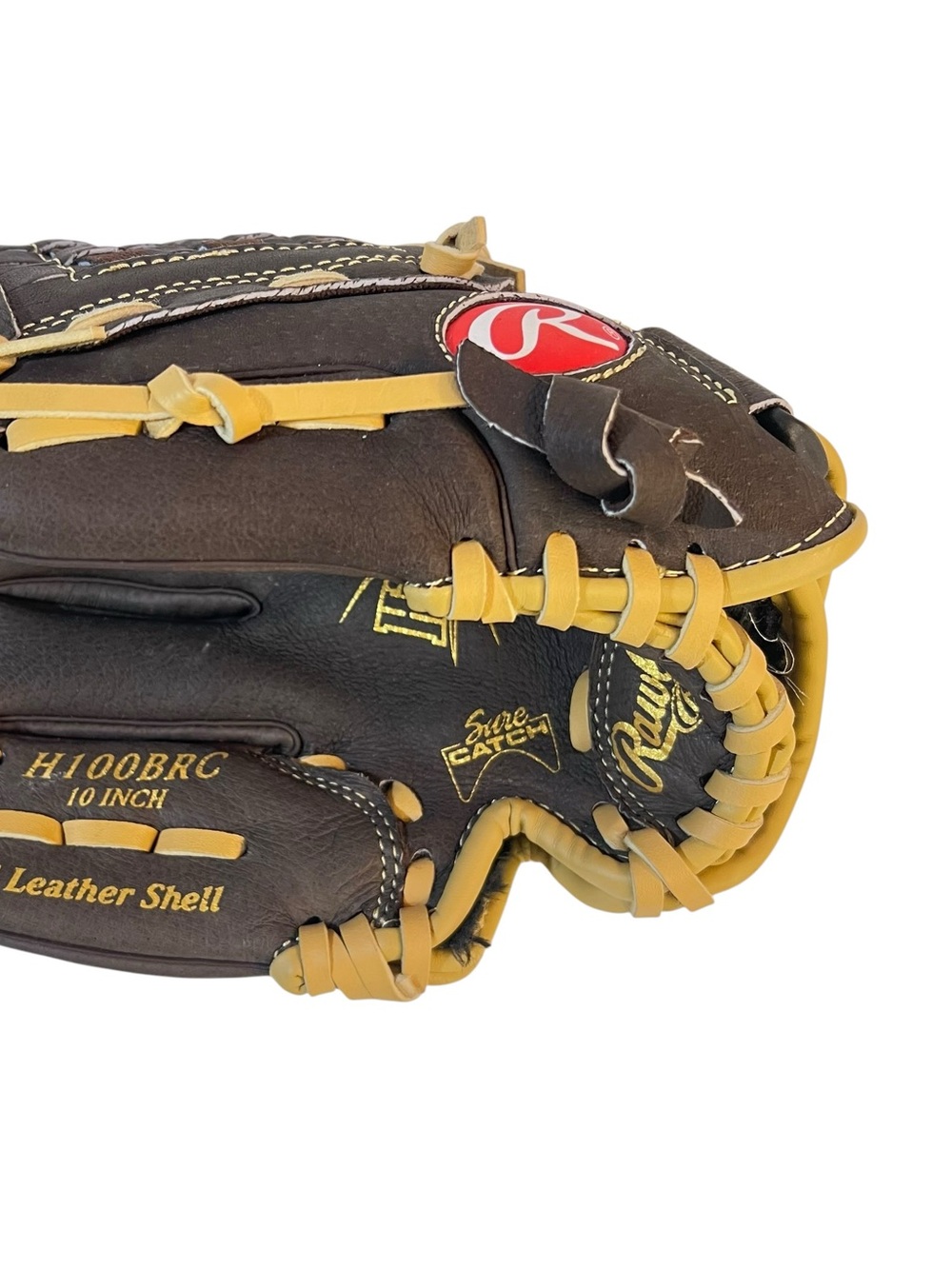 Rawlings 10.5” Baseball Glove H1051IBR All Leather Youth Left Handed Glove